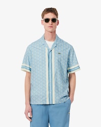 Chemise monogramme coupe droite