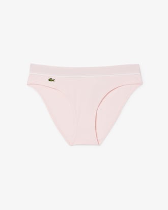 Culotte coton côtelé crocodile brodé