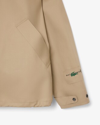 Veste coton imperm&eacute;able Lacoste x Mackintosh