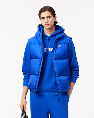 Doudoune courte sans manche déperlante Manteaux Vestes homme