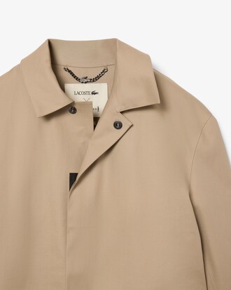 Car-coat imperm&eacute;able Lacoste x Mackintosh