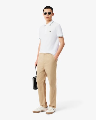 Polo L.12.12 regular fit liser&eacute;s