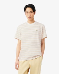 T-shirt coton &eacute;pais ray&eacute;