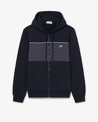 Sweatshirt &agrave; capuche zipp&eacute; color-block
