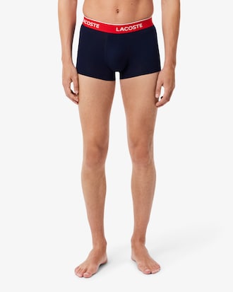 Lot de 3 boxers courts coton stretch