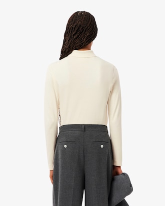 Polo regular fit crocodile paysage