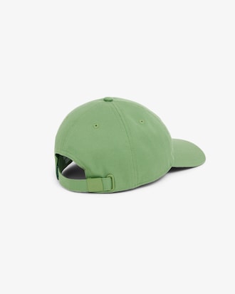 Casquette badge twill de coton