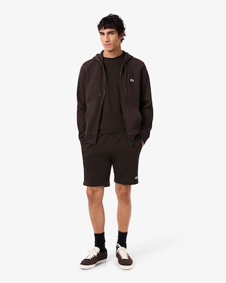 Short regular fit molleton
