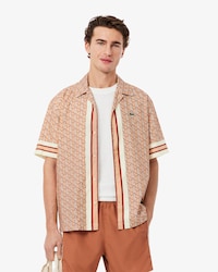 Chemise monogramme coupe droite