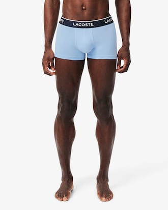 Lot de 3 boxers courts coton stretch