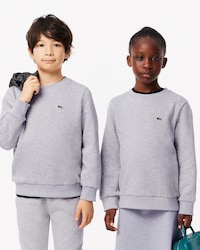 Sweatshirt col rond molleton