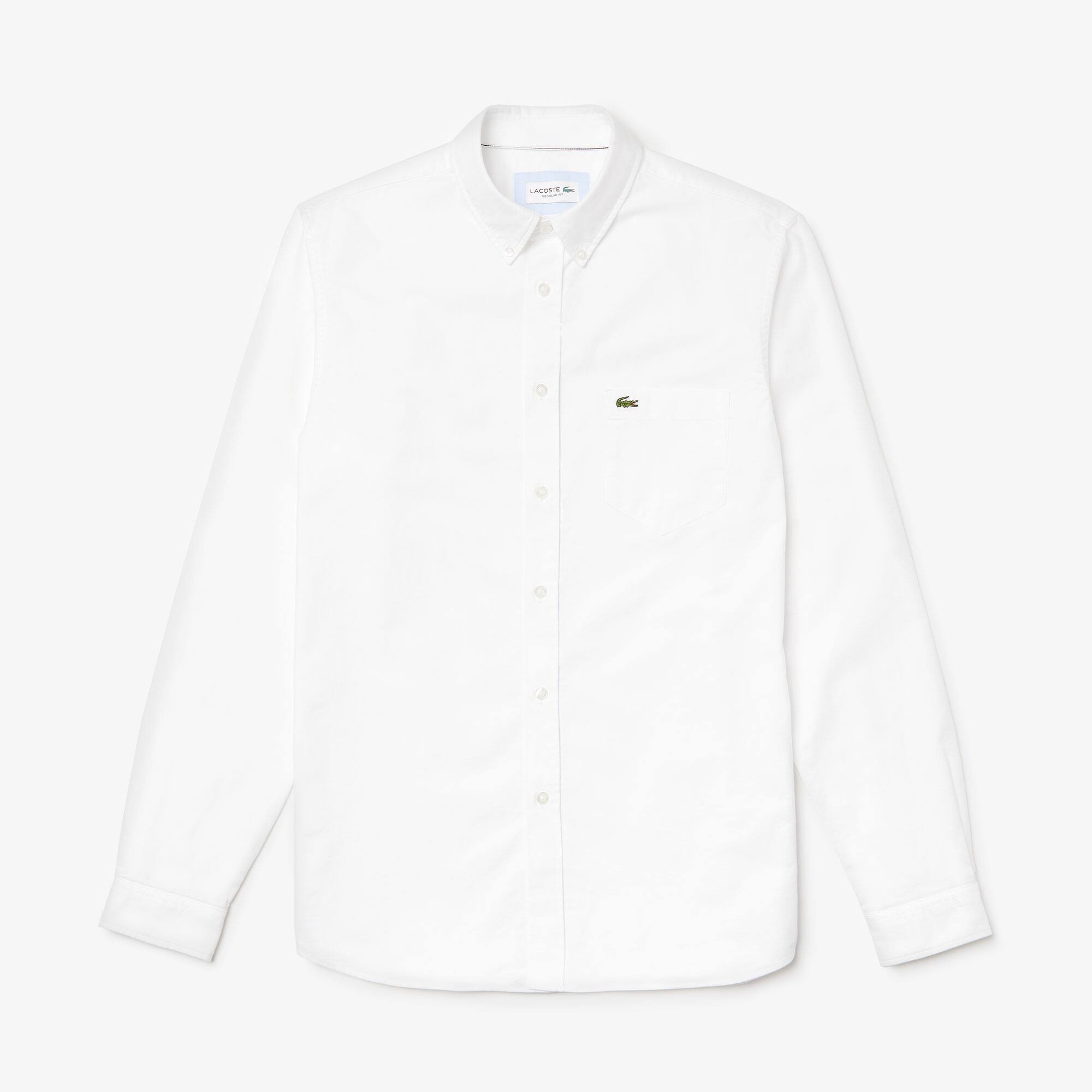 chemise blanche femme lacoste