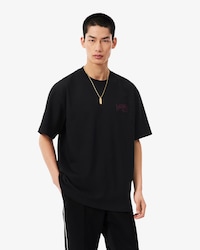 T-shirt jersey coton &eacute;pais broderie
