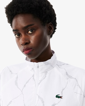 Veste Tennis imprim&eacute; crocodile r&eacute;fl&eacute;chissant
