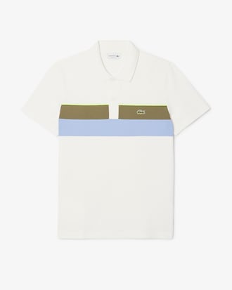 Polo regular fit Petit Piqué color-block