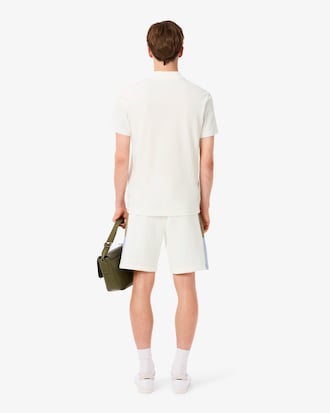 Short molleton color-block