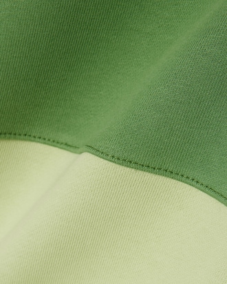 Sweatshirt molleton color-block