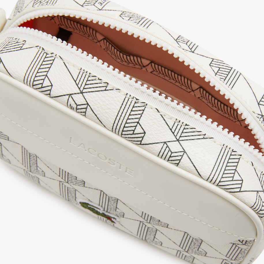 Sacoche Unisexe Lacoste Rectangulaire Avec Imprimé Monogramme