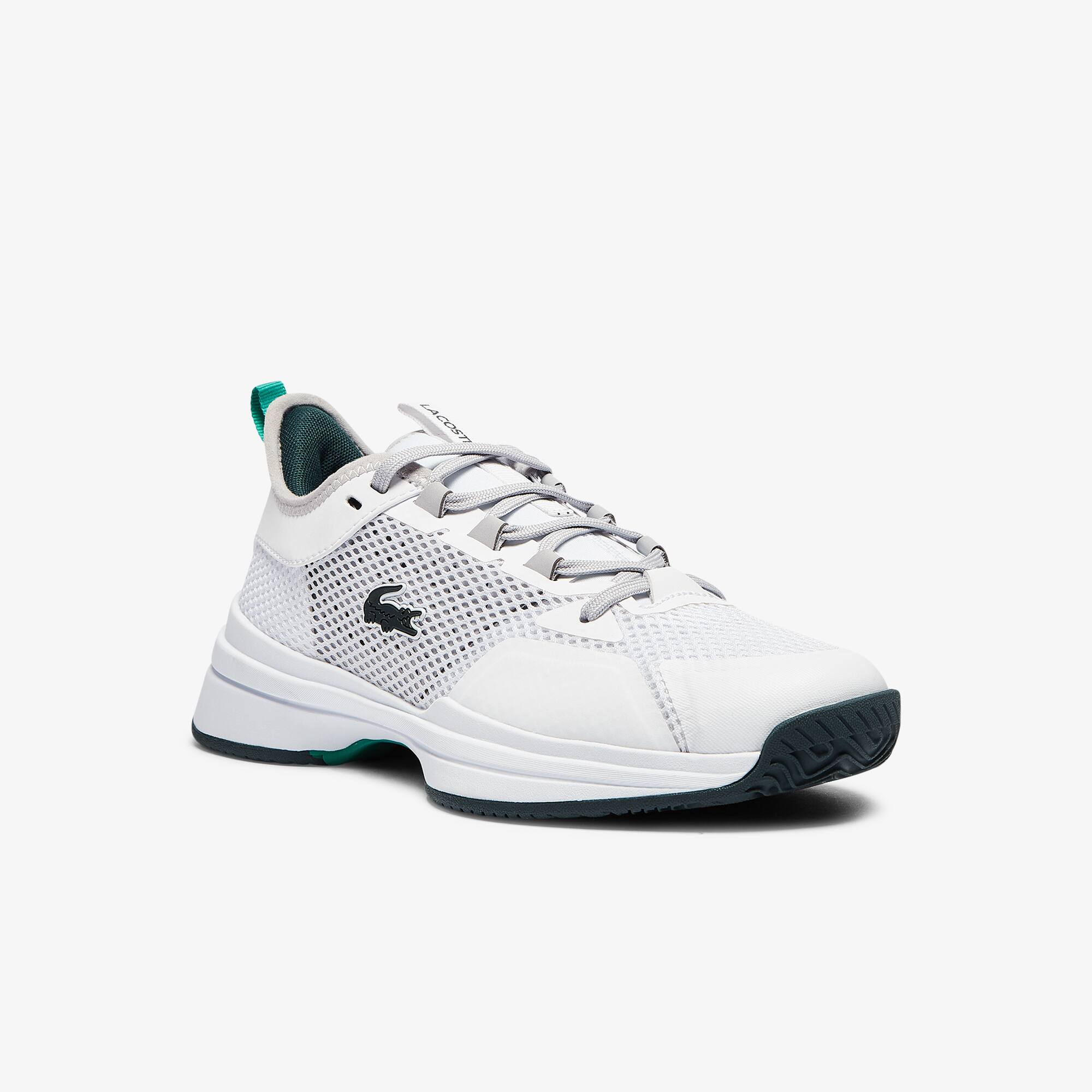 Lacoste Sneakers AG-LT 21 femme en tissu et synthétique Taille 35.5 Blanc/vert