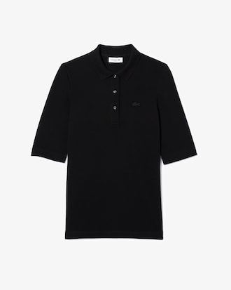 Polo L.12.D slim fit manches trois-quarts