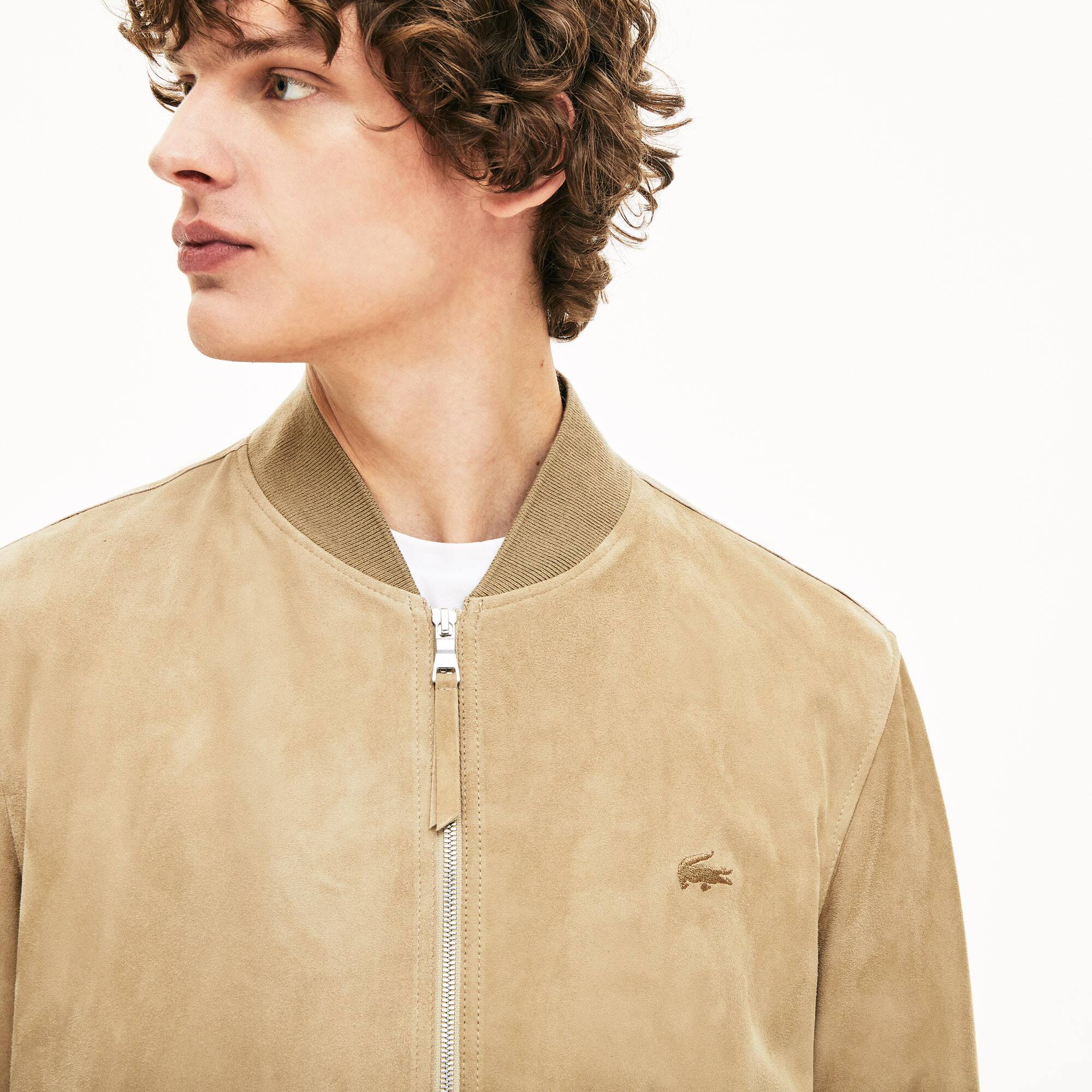 blouson cuir lacoste