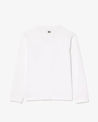 T-shirt coton épais imprimé badge