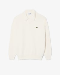 Pull col polo coton fabriqu&eacute; en France