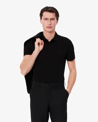 Polo Paris regular fit en Piqué stretch