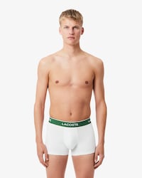 Lot de 3 boxers courts coton stretch
