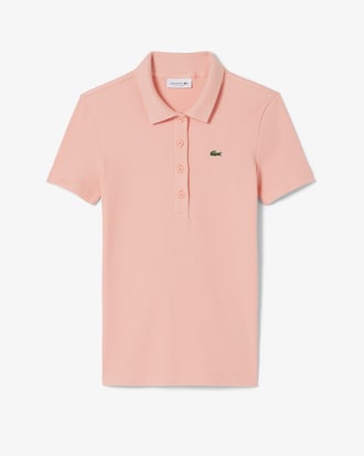 Polo L.12.D slim fit coton c&ocirc;tel&eacute;