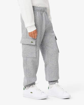 Pantalon de surv&ecirc;tement cargo molleton