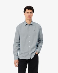 Chemise pinpoint &agrave; carreaux regular fit