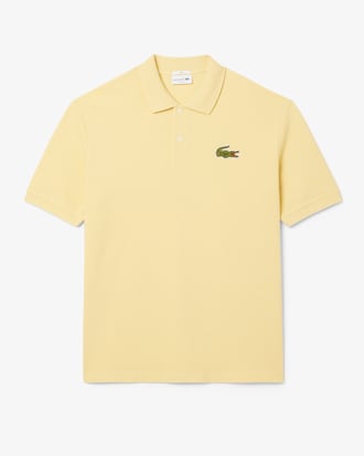 Polo L.12.12 loose fit en Piqué avec badge