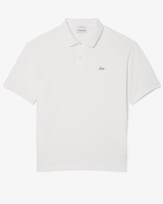 Polo loose fit Piqué épais