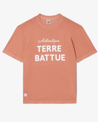 T-shirt terre battue &Eacute;dition Roland-Garros