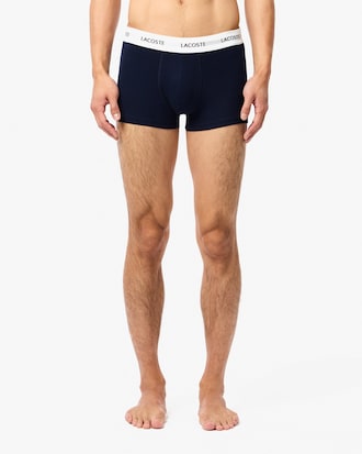 Lot de 3 boxers courts coton stretch
