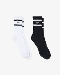 Lot de 2 paires de chaussettes ray&eacute;es