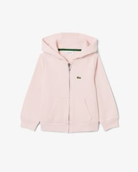 Sweatshirt zipp&eacute; &agrave; capuche mixte molleton