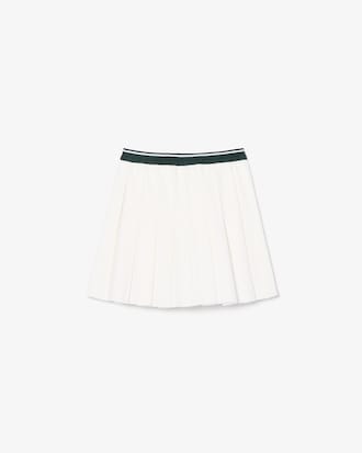 Jupe pliss&eacute;e coton Oxford