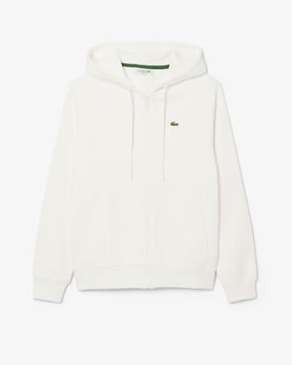 Sweatshirt zippé à capuche molleton