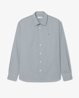 Chemise pinpoint &agrave; carreaux regular fit