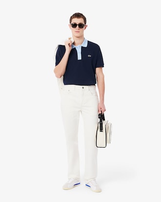 Polo L.12.12 classic fit col contrastant