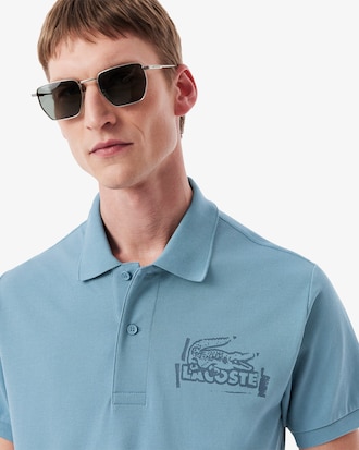 Polo L.12.12 classic fit imprimé