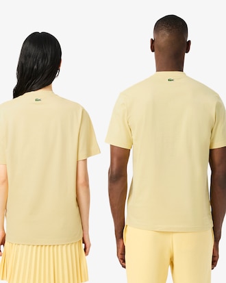 T-shirt coton imprim&eacute; signature