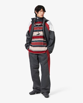 Pantalon de surv&ecirc;tement bandes loose fit D&eacute;fil&eacute;