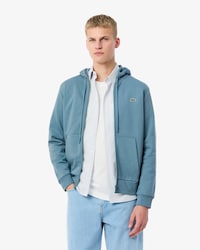 Sweatshirt à capuche zippé molleton