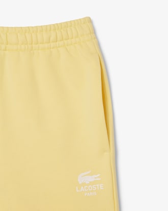 Short molleton de coton imprimé