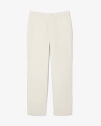 Pantalon chino regular fit velours c&ocirc;tel&eacute;