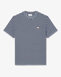 T-shirt coton textur&eacute; ray&eacute;