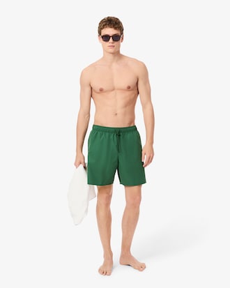 Short de bain mi-long uni